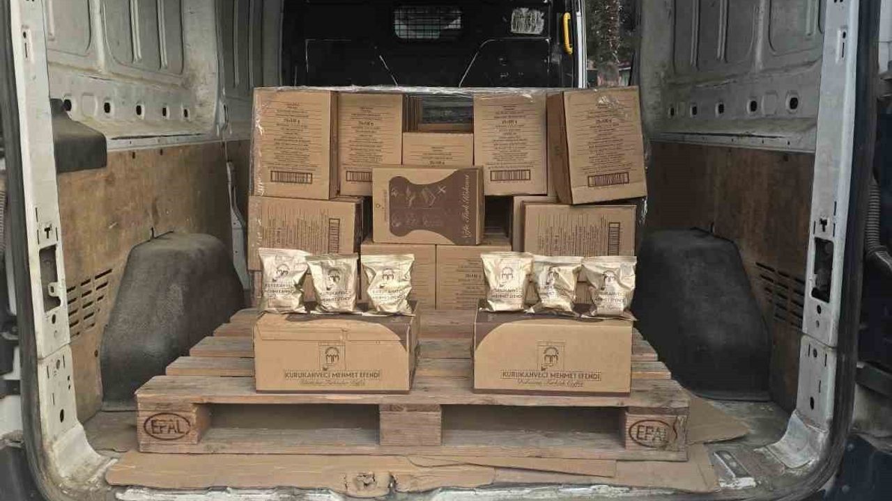 Sahte Kahve Operasyonu: 1 Milyon 200 Bin Liralık Takviye İmalatına Baskın