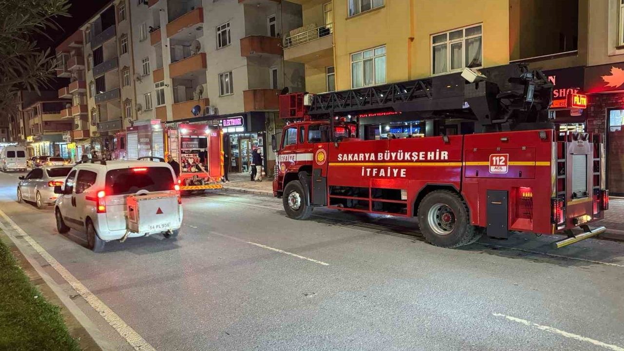 Sakarya'da Baca Temizliği Yangın Korkusuna Neden Oldu