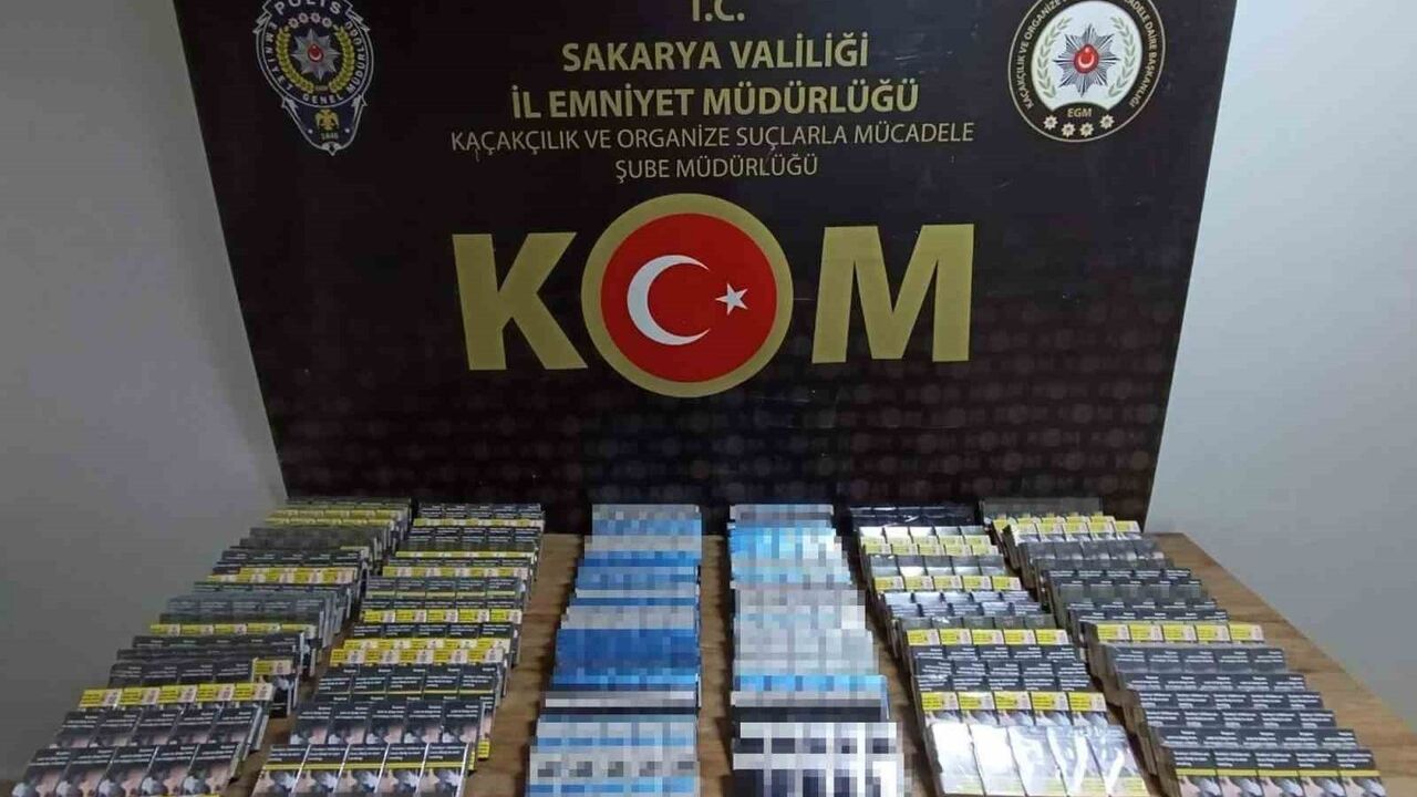 Sakarya'da Kaçakçılık Operasyonları: 5 Gözaltı