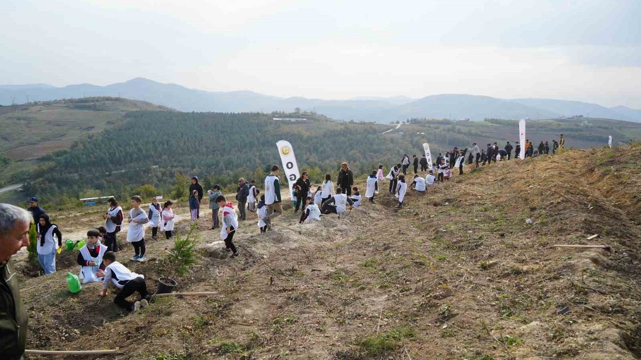 Samsun'da 11 Kasım Milli Ağaçlandırma Günü Kutlandı