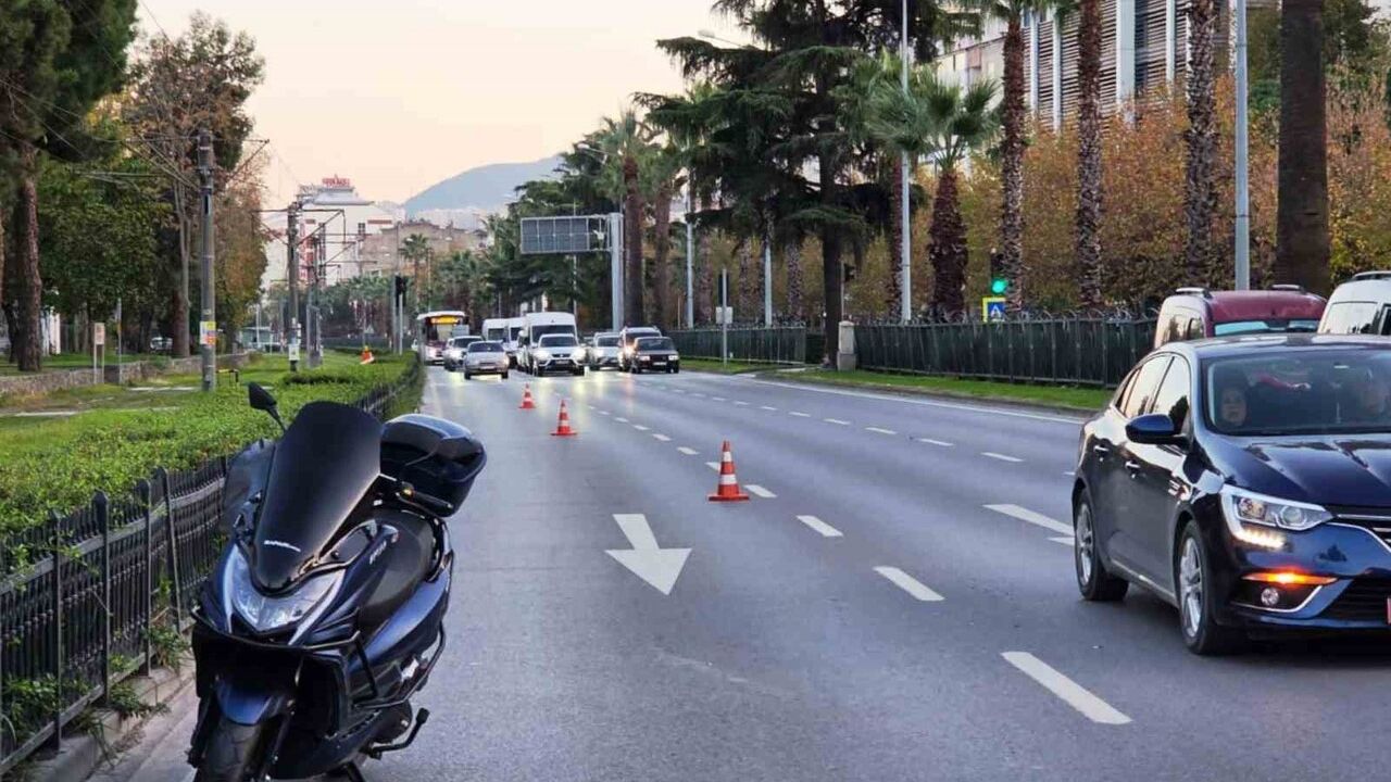 Samsun'da Motosiklet Kazası: 1 Yaralı