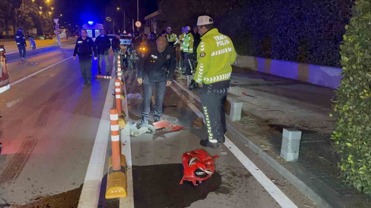 Samsun'da Motosiklet Kazası: 3 Yaralı