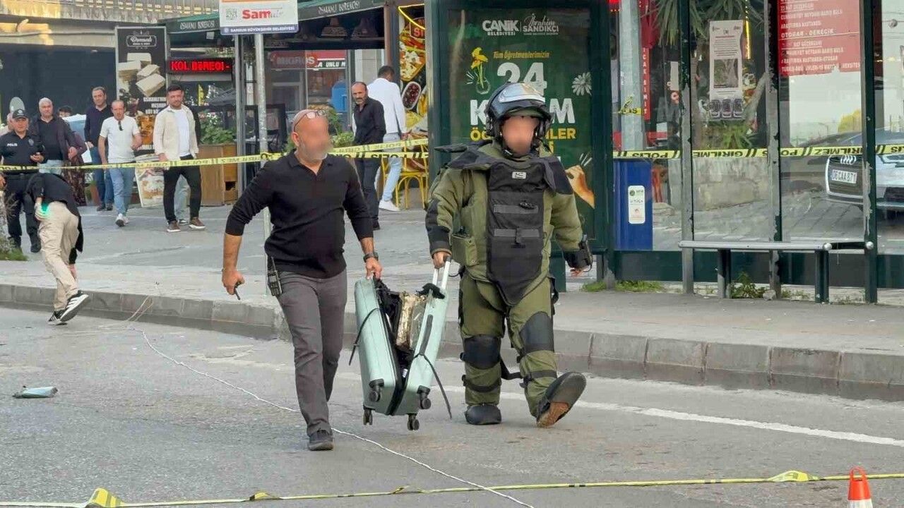 Samsun'da Şüpheli Valiz Alarmı