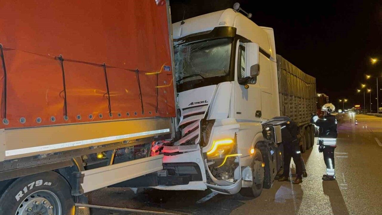 Samsun'da Tır Çarpışması: 1 Kişi Yaralandı