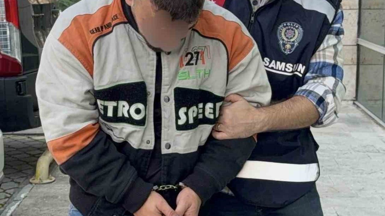 Samsun'da Uyuşturucu İle Yakalanan Şahıs Adliyeye Sevk Edildi