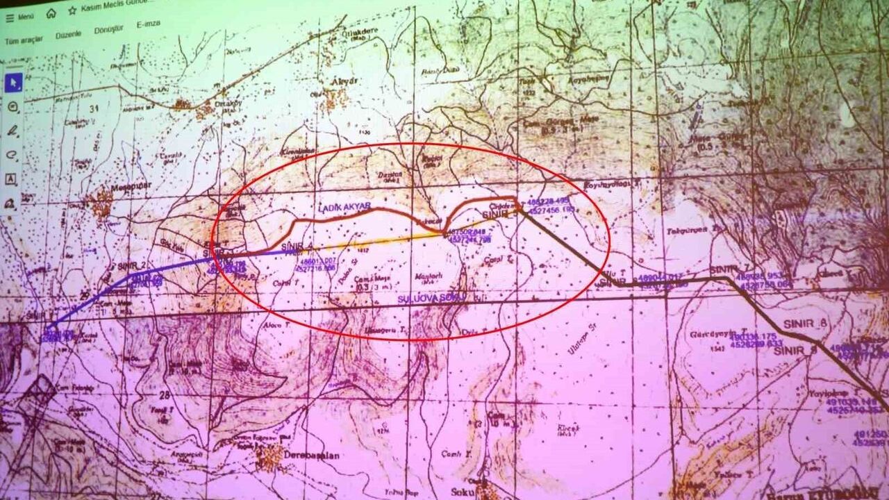 Samsun ile Amasya Arasında Sınır Anlaşmazlığı