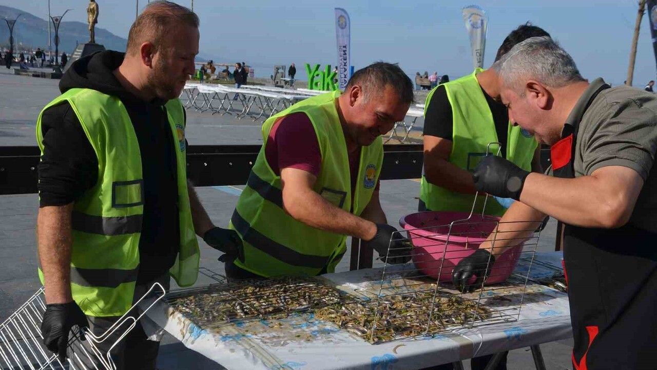 Samsun Yakakent Hamsi Festivali'ne Büyük İlgi