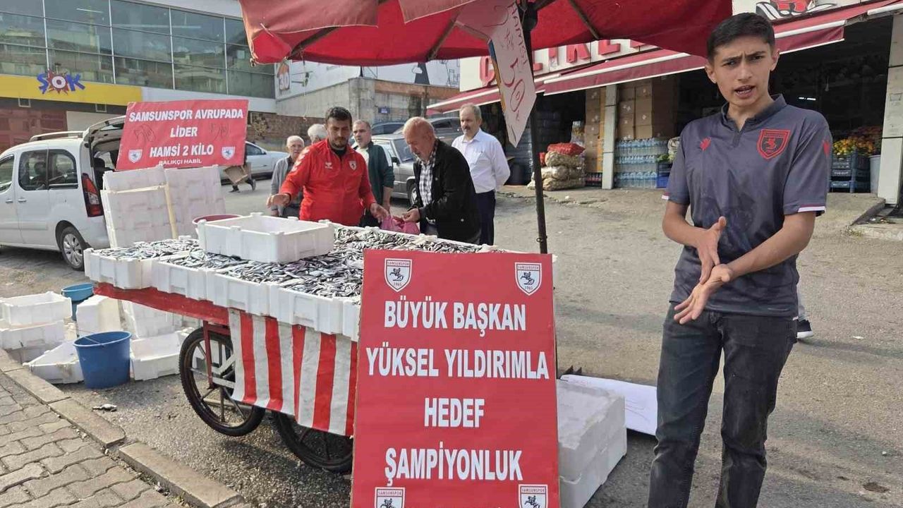 Samsunspor Sevinci Hamsiye Yansıdı