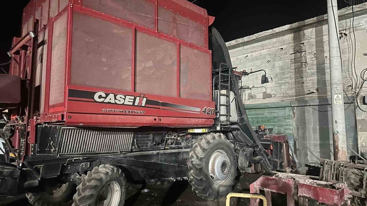 Şanlıurfa'da Biçerdöver Hırsızlığı: 1 Milyon TL Değerindeki Parçalar Çalındı