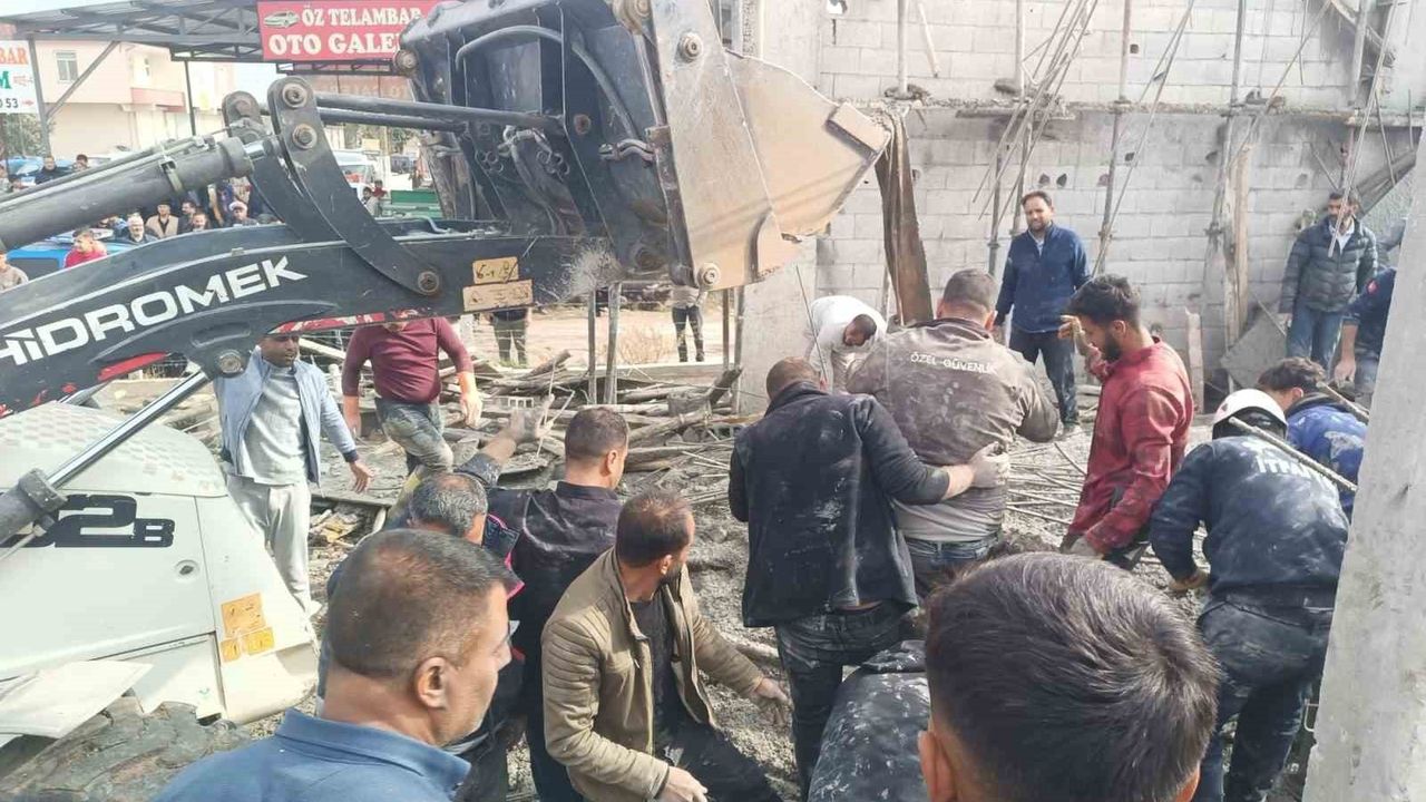 Şanlıurfa'da İnşaat Çökmesi: 5 İşçi Göçük Altında Kaldı