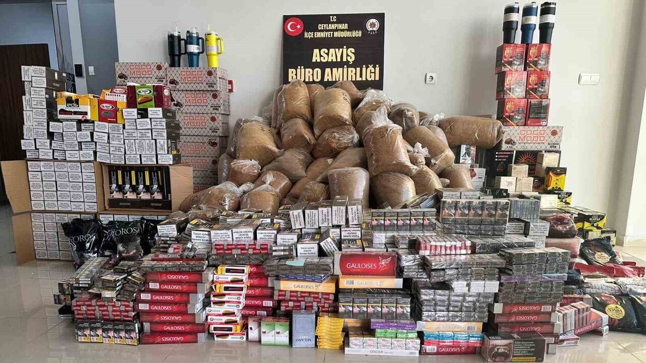 Şanlıurfa'da Kaçakçılık Operasyonu: 14 Gözaltı Yapıldı