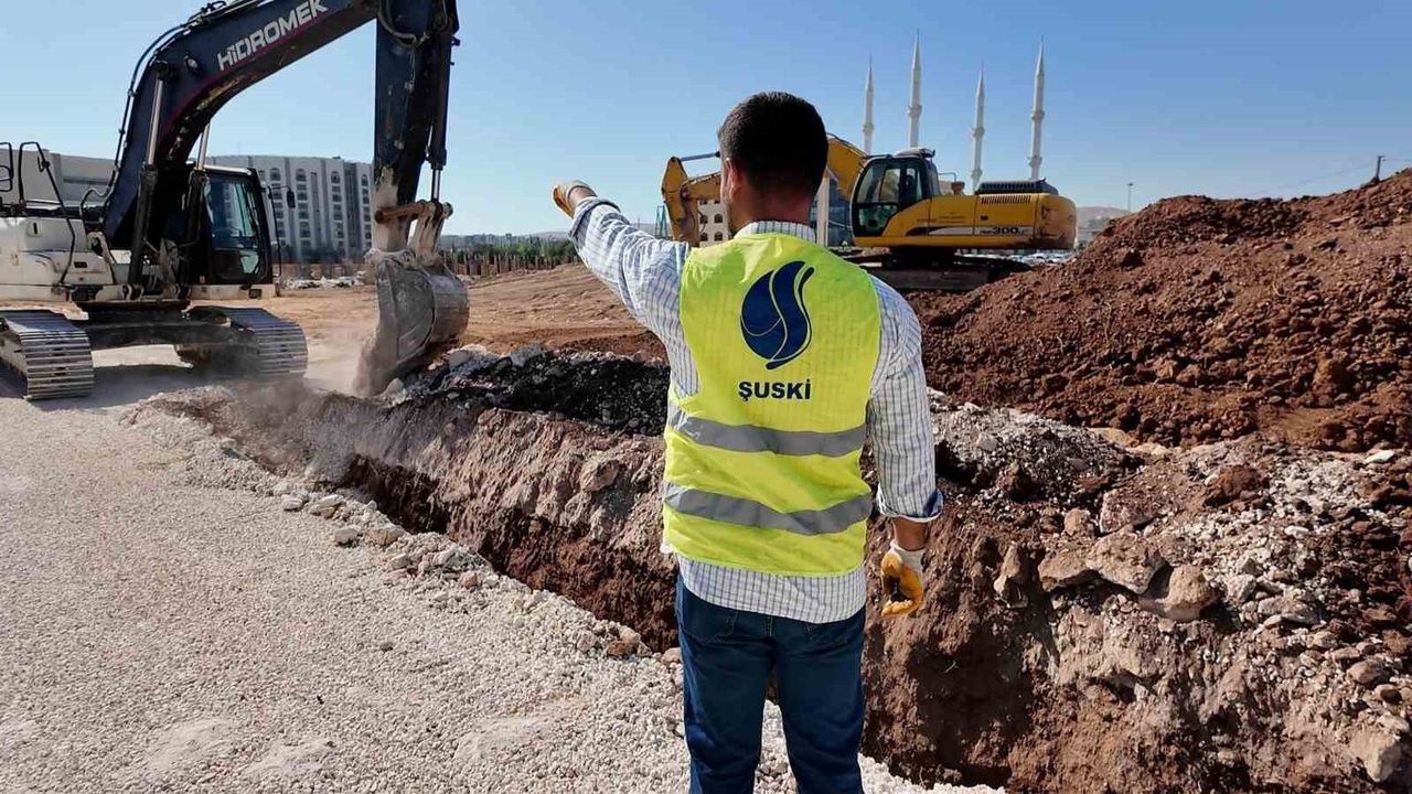 Şanlıurfa'nın Su Altyapısı Yenileniyor