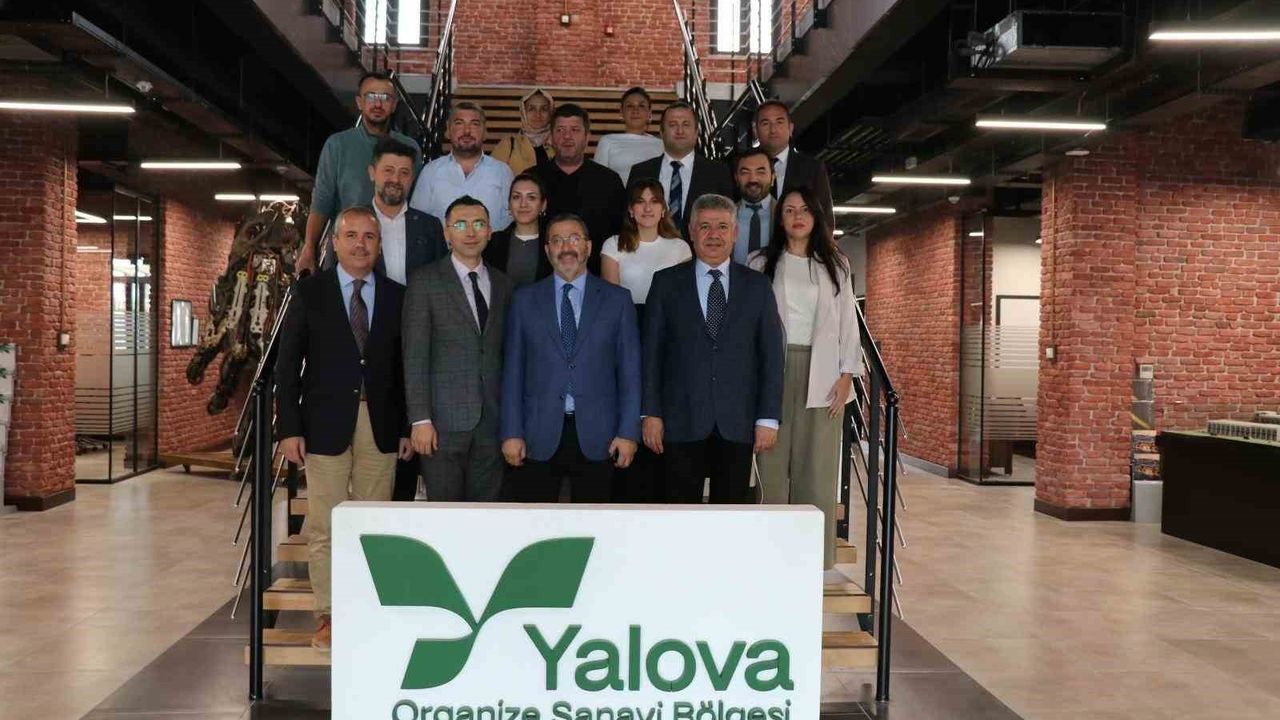 SANTEK Heyeti Yalova OSB'yi Ziyaret Etti
