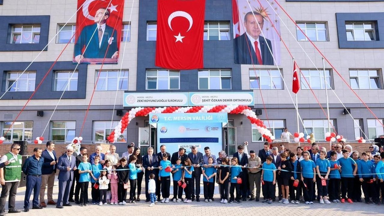 Şehit Özkan Demir Ortaokulu Açıldı