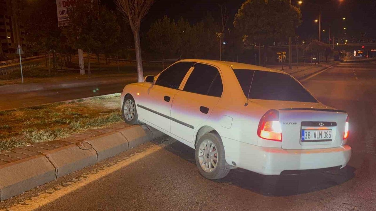 Seyir Halindeyken Uyuyan Sürücü Panik Yarattı