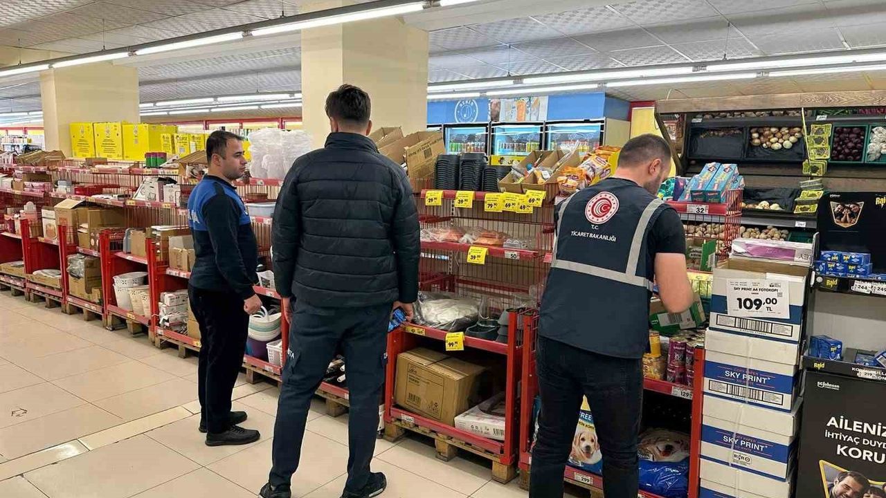 Siirt'te Fiyat Etiketi Denetimleri Sürüyor