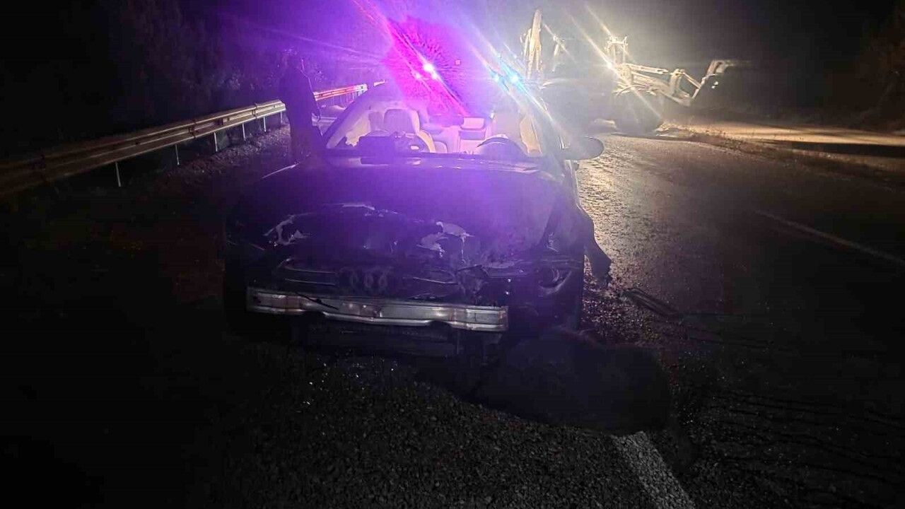 Sinop Belediye Başkanı Domuz Sürüsüne Çarptı