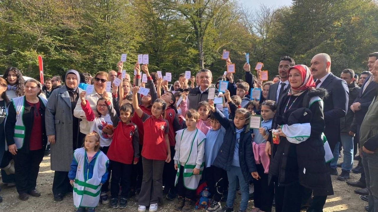 Sinop'ta Ağaçlandırma Etkinliği