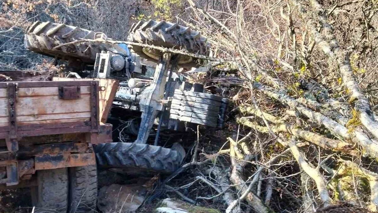 Sinop'ta Traktör Kazası: Üç Yaralı