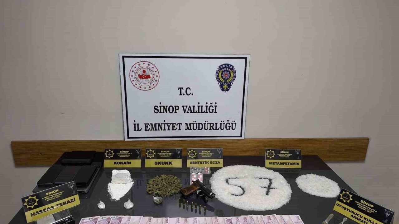 Sinop’ta Uyuşturucu Operasyonu: 7 Kişi Tutuklandı