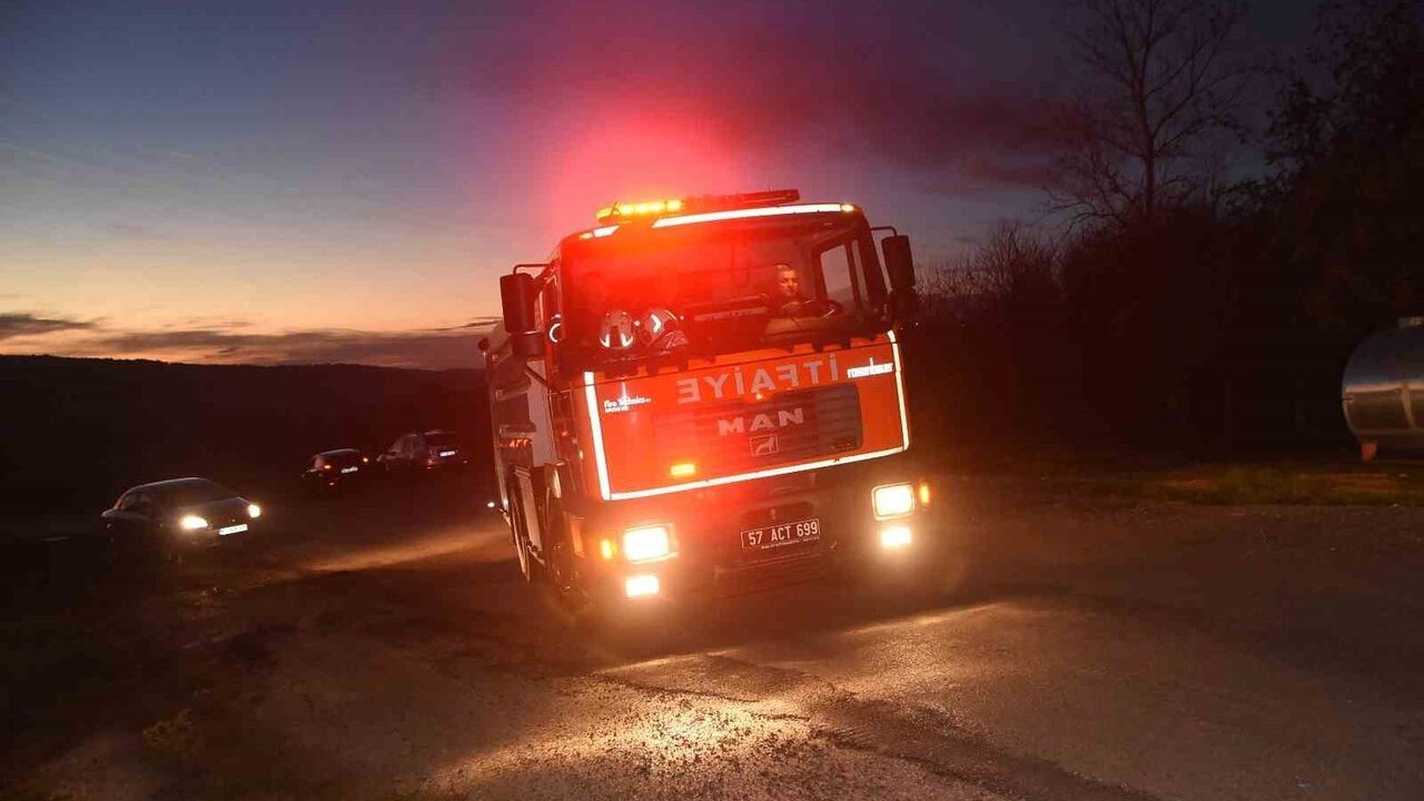 Sinop'ta Yangın Alarmı: Yanlış Anlama Ortaya Çıktı