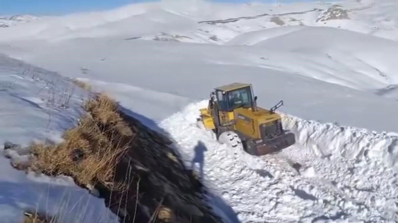 Şırnak'ta Kış Koşullarıyla Mücadele Devam Ediyor