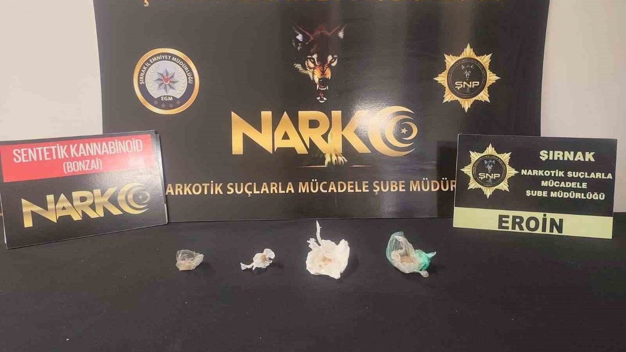 Şırnak'ta Uyuşturucu Operasyonu: 9 Gözaltı