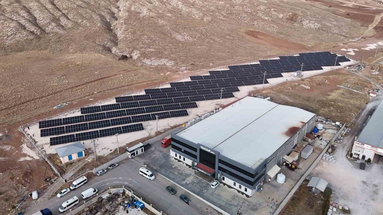 Sivas 1. OSB, Enerji İhtiyacını Güneşten Karşılıyor