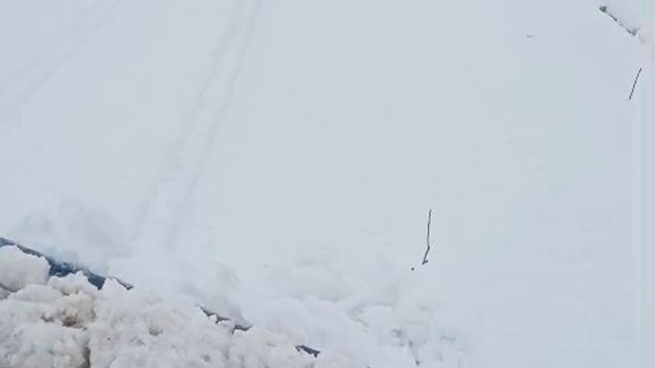 Sivas'ta Kar Yağışı 46 Yerleşim Yerini Kapattı