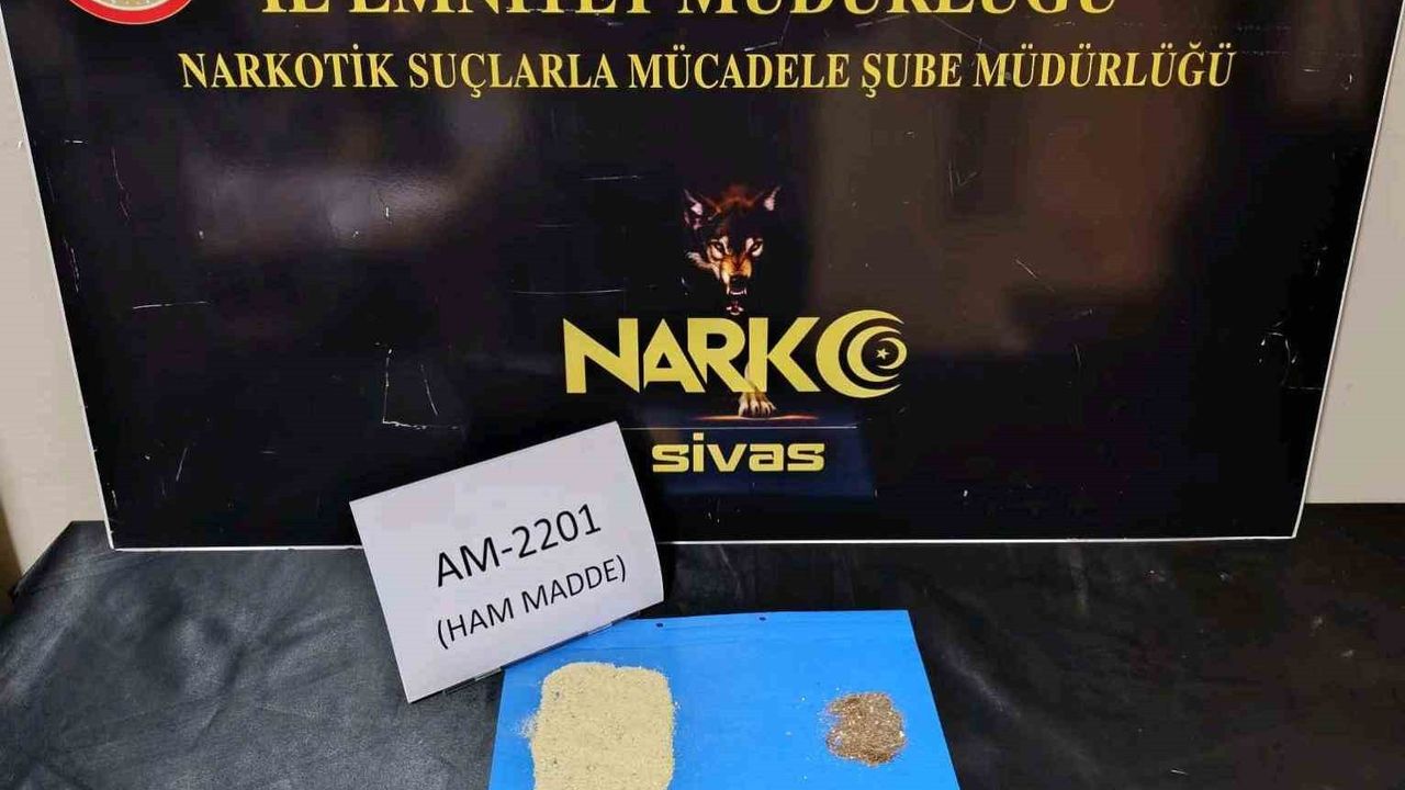 Sivas’ta Uyuşturucu Operasyonu: 3 Tutuklama