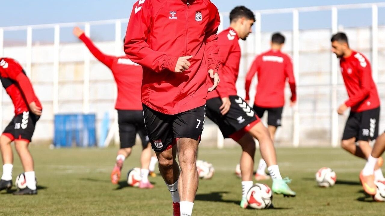 Sivasspor Boluspor Maçına Hazırlıklarını Tamamladı