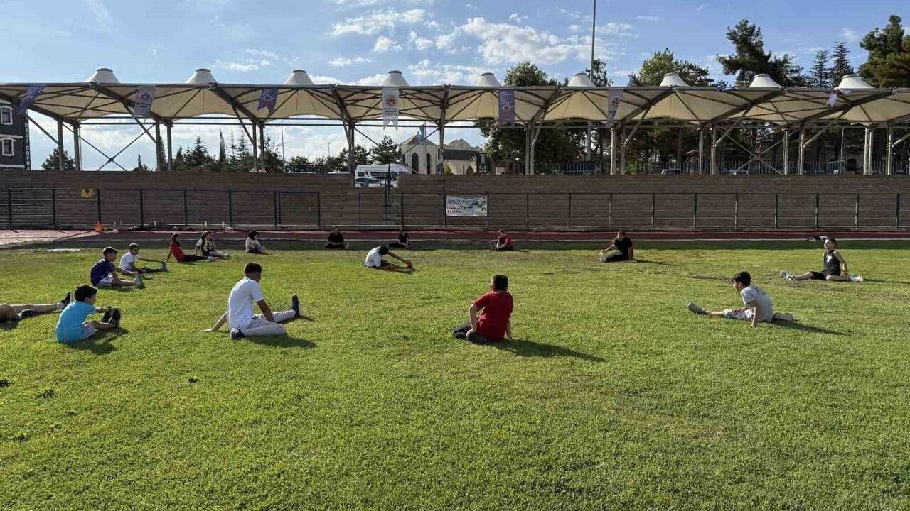 Söğüt'te Atletizm Antrenmanları Yapıldı