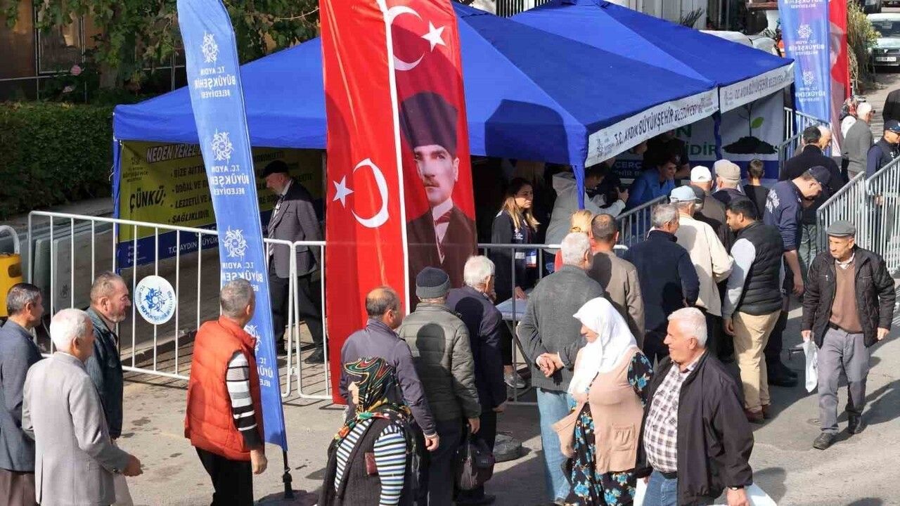 Sultanhisar'da Kışlık Fide Dağıtımı Gerçekleşti