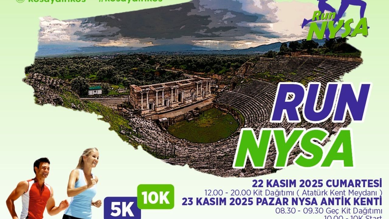 Sultanhisar’da Run Nysa Koşusu Başlıyor