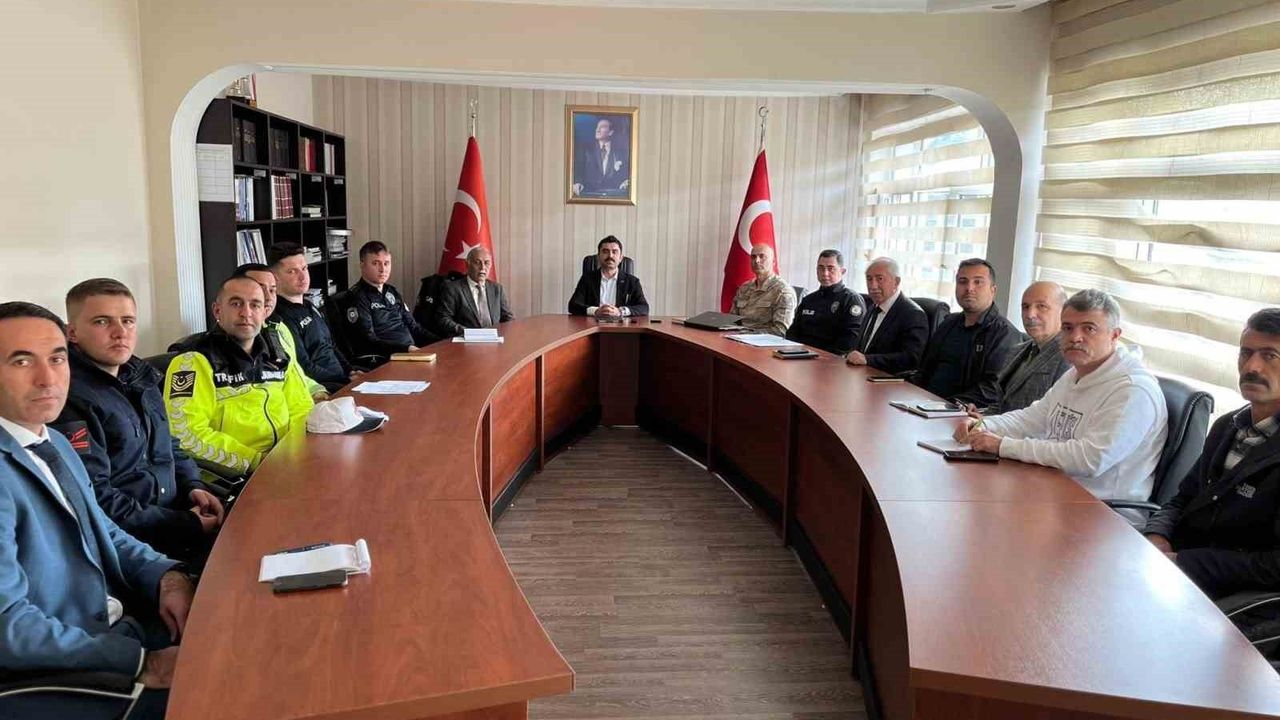 Susuz'da Kış Tedbirleri Toplantısı