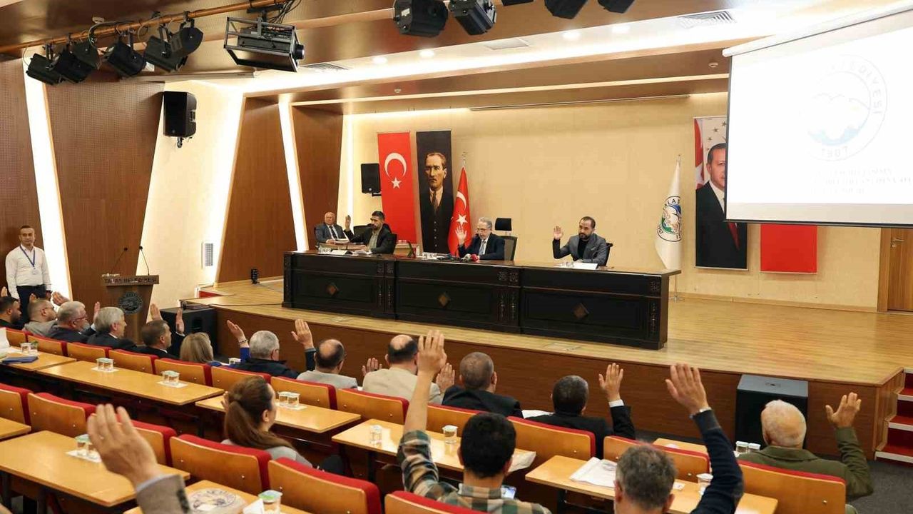 Talas Belediye Meclisi Kasım Toplantısını Gerçekleştirdi