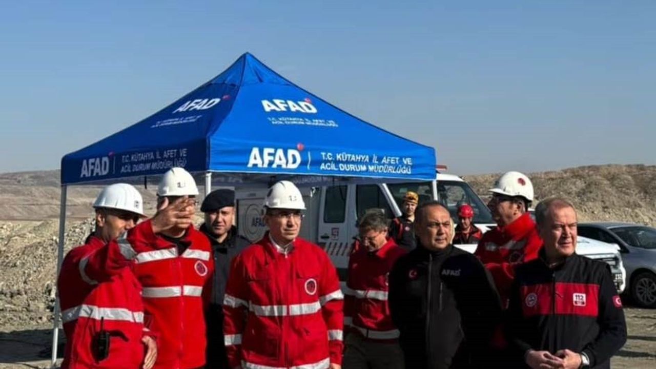 Tavşanlı'da Gerçekleşen Maden Kazası Tatbikatı