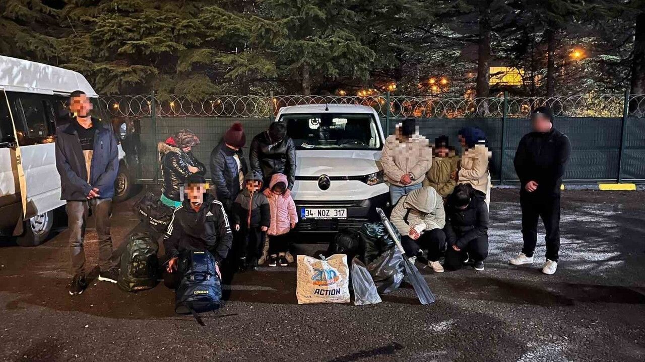 Tekirdağ’da Düzensiz Göçmen Operasyonu