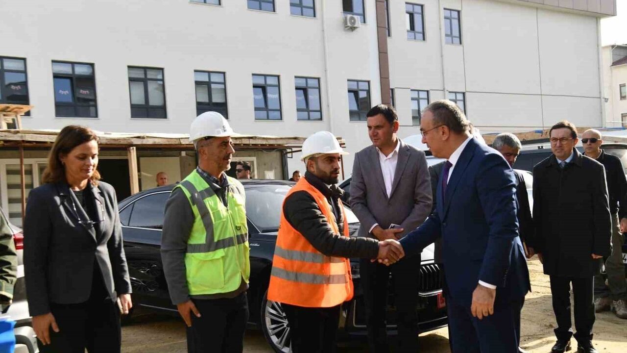 Tekirdağ'da Eğitim Yatırımları İncelendi