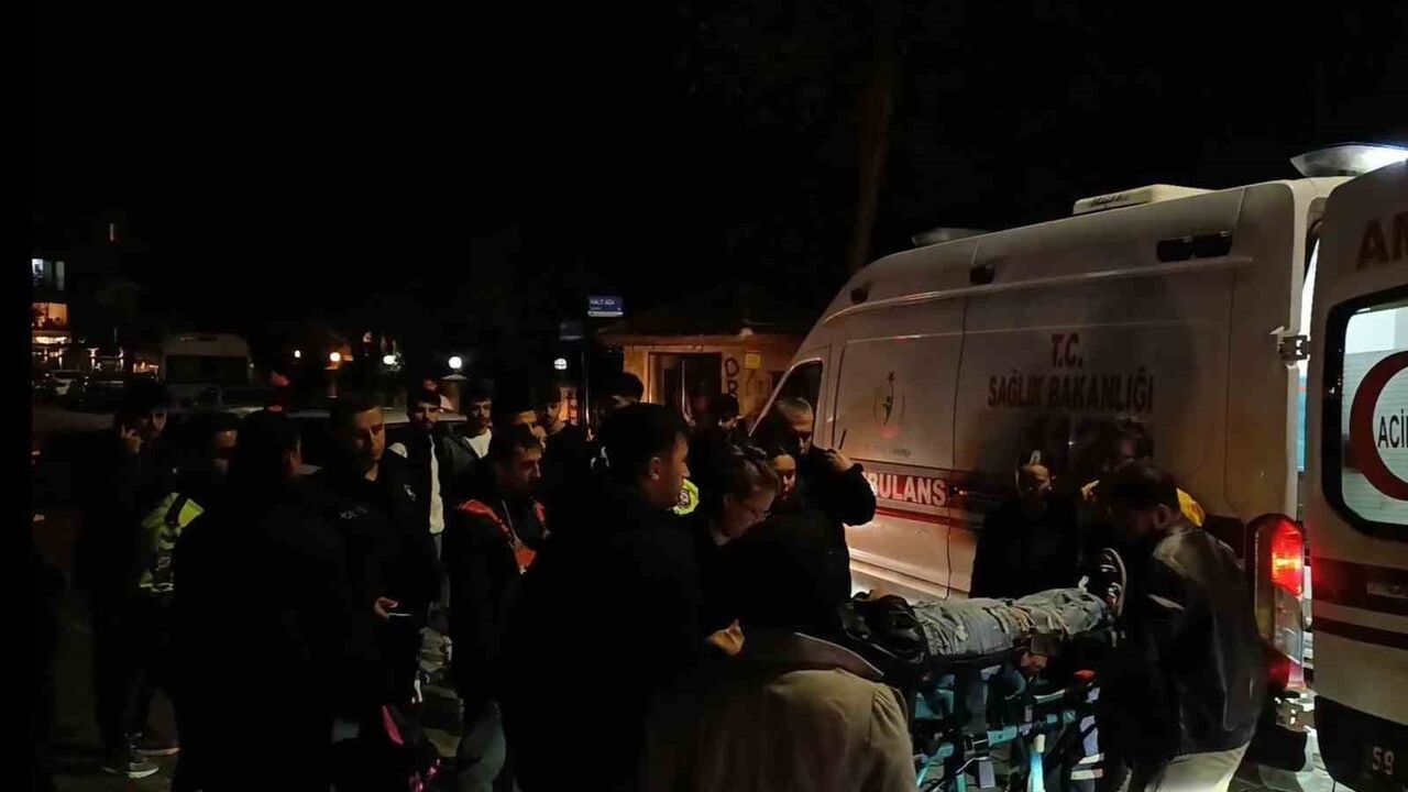 Tekirdağ'da Motosiklet Kazası: 2 Yaralı