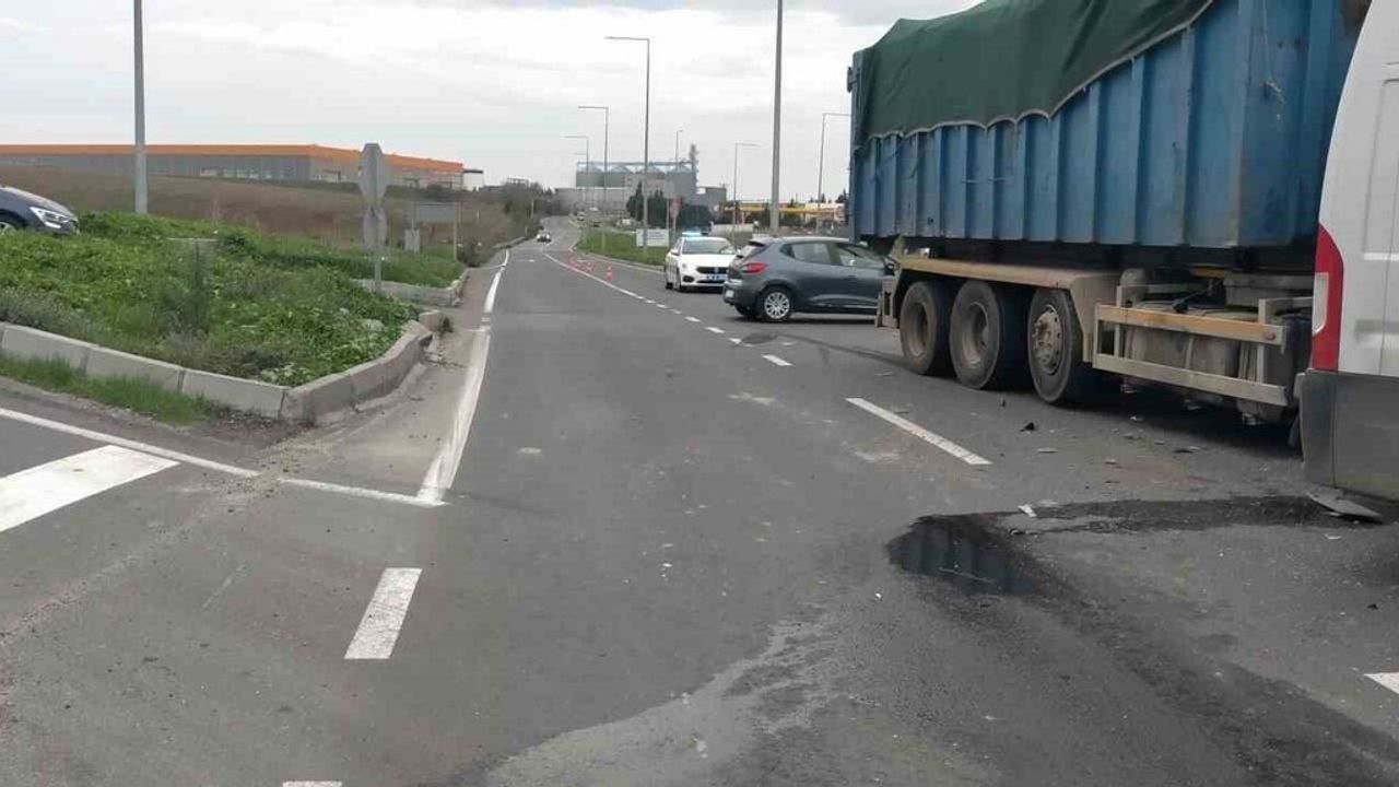 Tekirdağ'da Trafik Kazası: Bir Yaralı