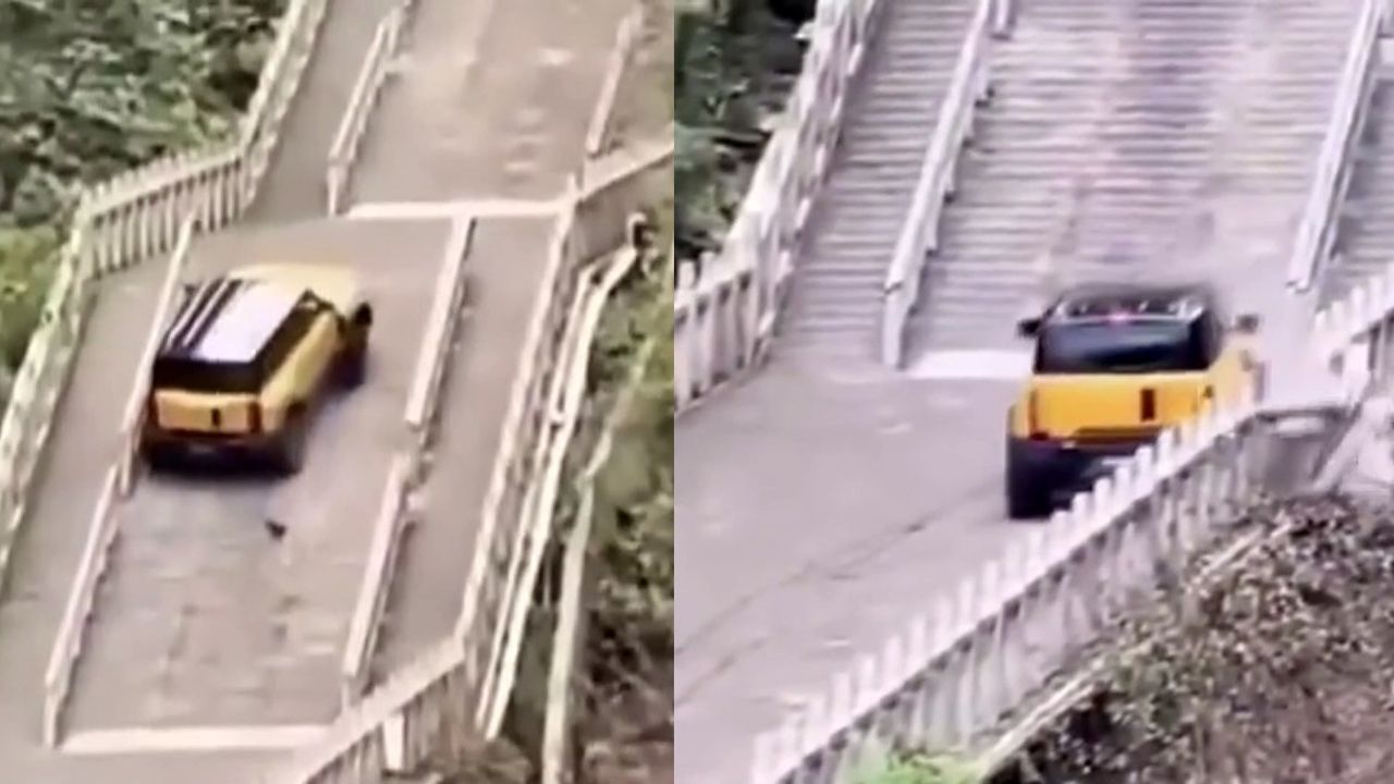 Tianmen Dağı’ndaki Test Aracı Kazası