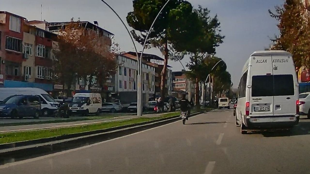 Tokat'ta Hız Tutkunu Sürücüye Ceza