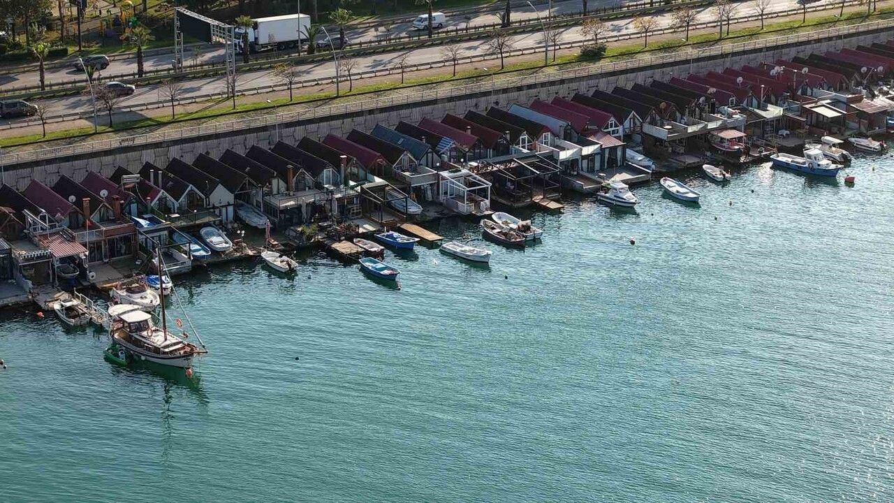 Trabzon'daki Balıkçı Barınakları Lüks Yaşam Alanlarına Dönüşüyor