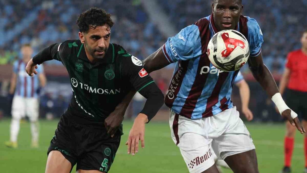 Trabzonspor, Süper Lig'de Konyaspor'u 3-1 Mağlup Etti