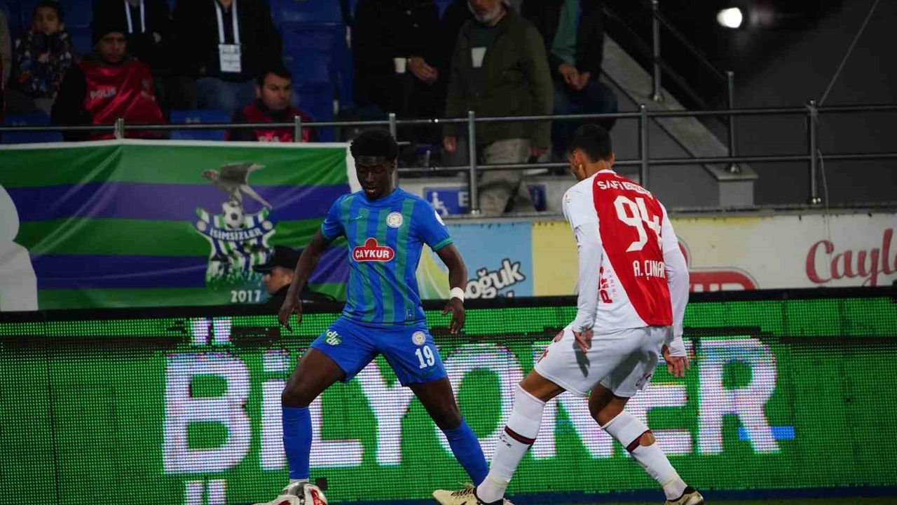 Trendyol Süper Lig'de Golsüz Eşitlik