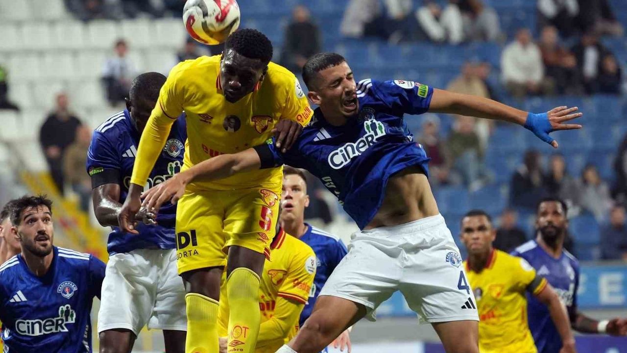 Trendyol Süper Lig: Kasımpaşa ile Göztepe Golsüz Berabere Kaldı