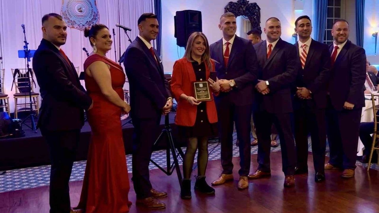 Türk Amerikan Kolluk Kuvvetleri'nden İHA’ya Ödül Töreni