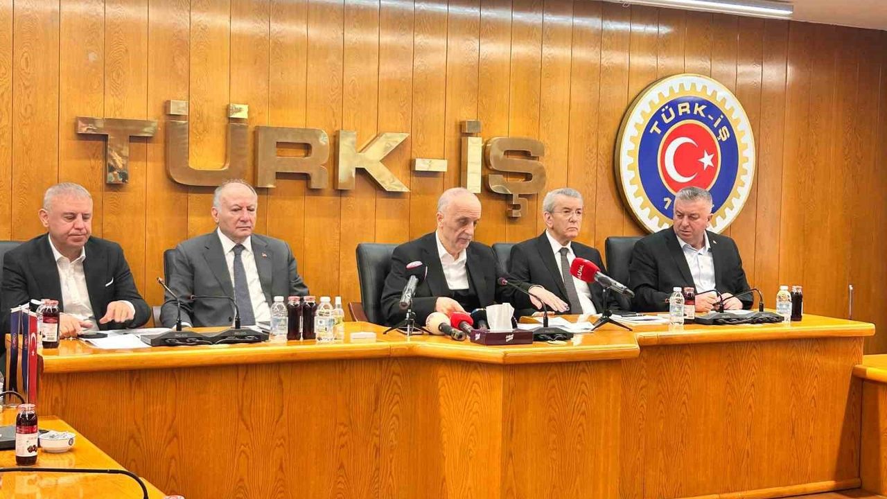TÜRK-İŞ Genel Başkanı Atalay: Asgari Ücret Duyurusu