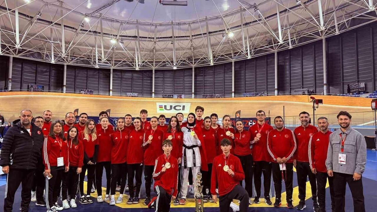 Türkiye Gençler Taekwondo Şampiyonasında 7 Madalya Kazandı